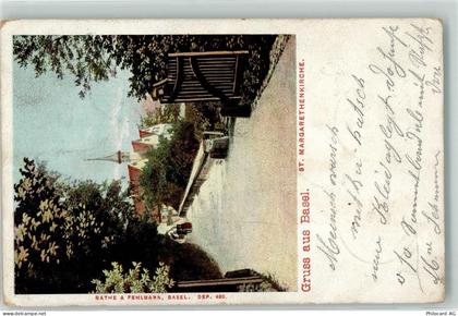 4102 Binningen 1901 - St Margarethenkirche - 39403875