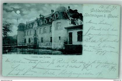 4103 Bottmingen 1899 Mondschein Schloss- Hotel - 38269783