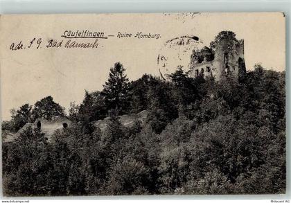 4448 Läufelfingen 1908 - Ruine Homburg - 39404127