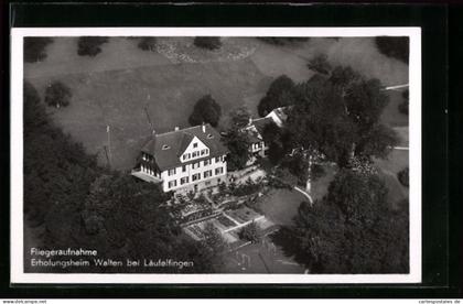 AK Läufelfingen, Erholungsheim Walten, Fliegeraufnahme
