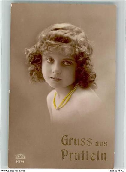 4133 Pratteln 1922 - Mädchenportrait - 39698834