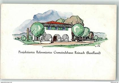 4153 Reinach BL Neureinach Gebrauchsspuren Projektiertes Reformiertes Ge... - 13481971