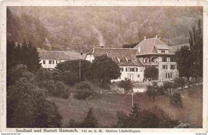 Ramsach Laeufelfingen BL Station Laeufelfingen Soolbad Kurort Feldpost