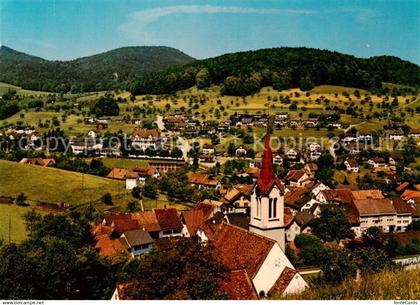 Reigoldswil Panorama mit Kirche