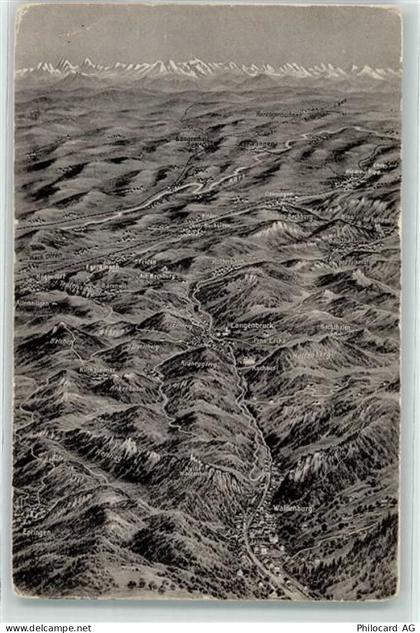 4437 Waldenburg - Reliefkarte - 10622036