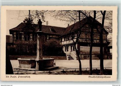 4000 Basel Bâle - Alt Basel Petersplatz Stachelschützenhaus - 10196337