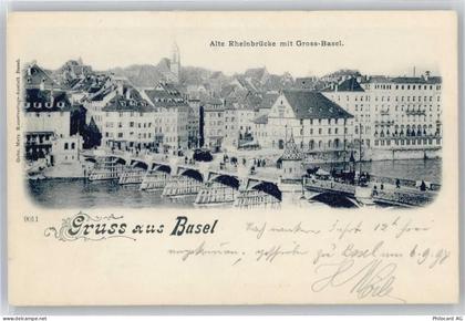 4000 Basel Bâle - Groß-Basel, Brücke - 50575781