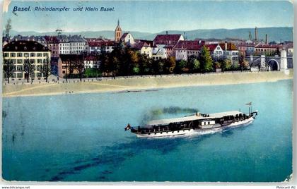 4000 Basel Bâle - Rheindampfer Klein Basel - 51715927