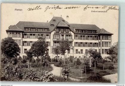 4125 Riehen 1907 - Diakonissenanstalt - 10395087