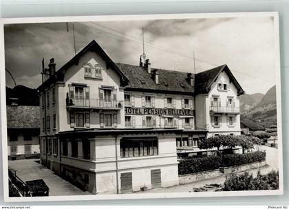 1636 Broc Foto AK Hotel Pension Bellevue - 13597801