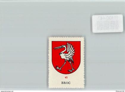 1636 Broc - Vignette Wappen Kaffee Hag ca 1920-1940 - 11100447