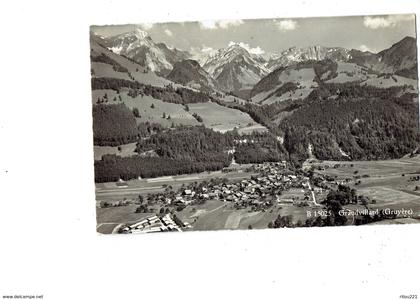 cpa - Suisse Grandvillard, Gruyère - HOTEL DU VANIL NOIR - 1957 - BOSS B 15025