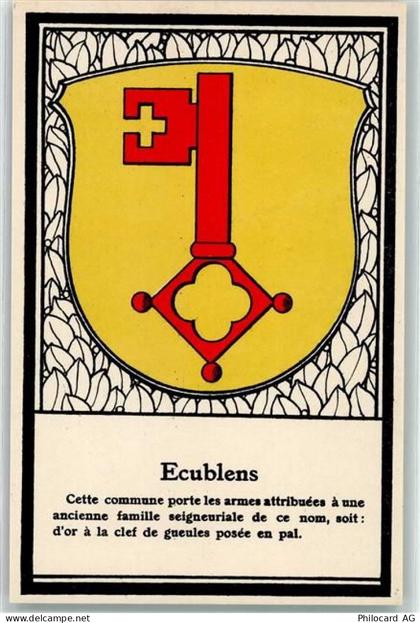 1673 Ecublens FR - Wappen - 13902264