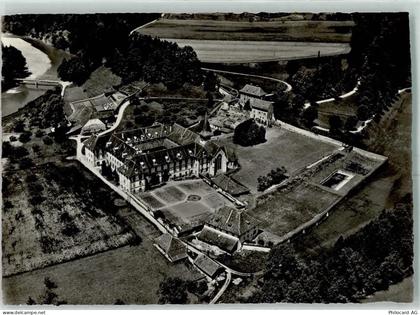 1725 Posieux Hauterive FR - Fliegeraufnahme Abbaye dHautrive - 13149577