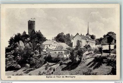 1774 Montagny-les-Monts 1912 - Eglise et Tour de Montagny Feldpost - 10395216