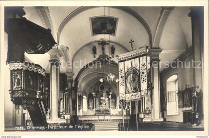Charmey Eglise Interieur