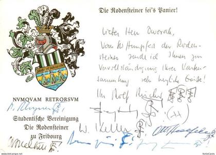 Fribourg  FR Studentische Vereinigung Die Rodensteiner zu Fribourg Wappen