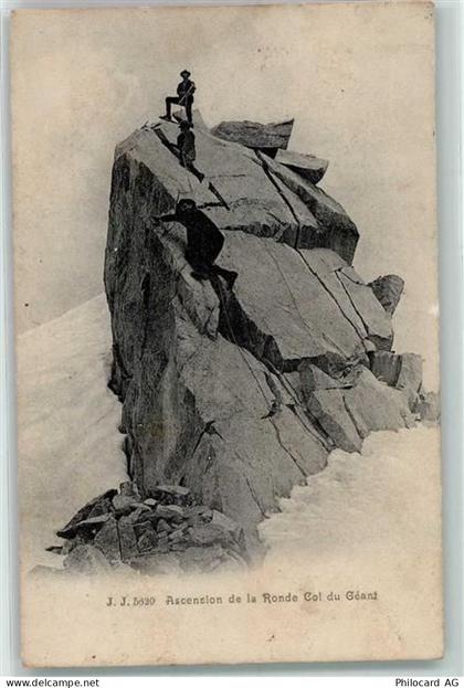 1227 Carouge GE La Praille 1905 - Ascension de la Ronde Col du Geant - 10219438