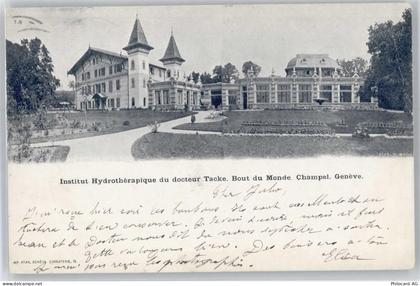 1200 Genève Genf - Institut Hydrotherapique - 50894203