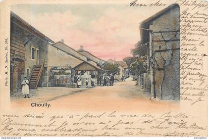 CPA Europe > Suisse > GE Genève CHOULLY - Satigny - Rare