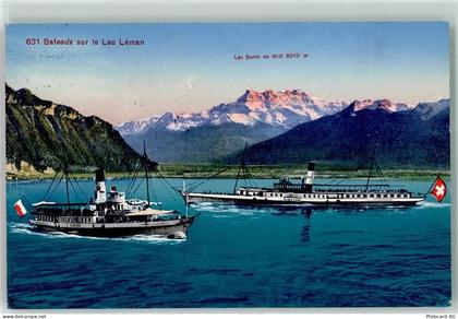 Genfersee Lac Leman - Bateaux Simplon - 10612759