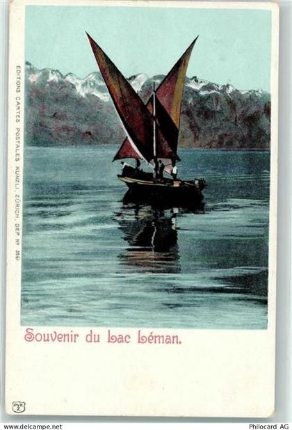 Genfersee Lac Leman - Segelschiff - 10612454