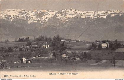SATIGNY (GE) Choully et le Reculet - Ed. Charnaux 5806