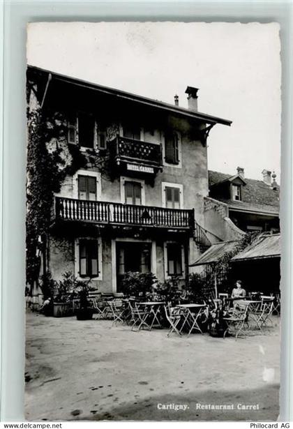 1236 Cartigny - Restaurant Carrei,Verlag Lebet Nr. 7771,gute Erhaltung A... - 13070071