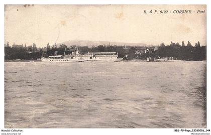 BBSP9-0824-SUISSE - GENEVE - CORSIER - Port
