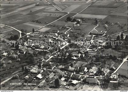 Cartigny Geneve Vue aerienne