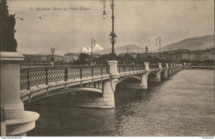 Geneve GE Geneve Pont du Mont Blanc