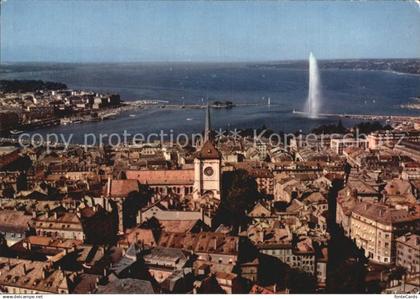 Geneve GE Luftaufnahme