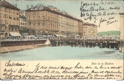Geneve GE Pont de la Machine