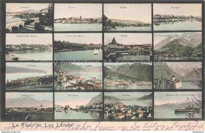 Lac Leman Genfersee GE Le Tour du Lac Leman