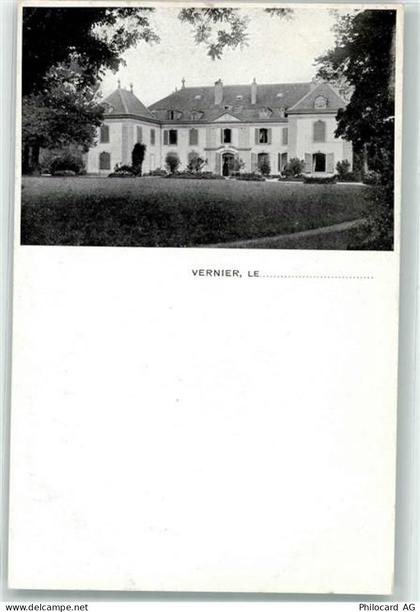 1214 Vernier 1910 Foto AK Villa - 10592705