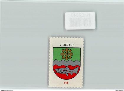 1214 Vernier - Vignette Wappen Kaffee Hag ca 1920-1940 - 11102043