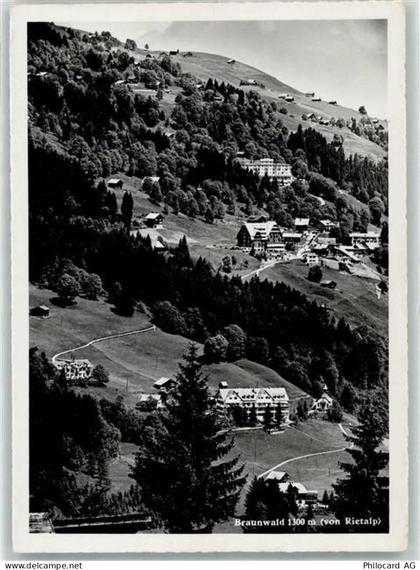 8784 Braunwald Foto AK Foto Gaberell - 39693698