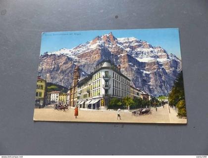 C-12331 , CPA , SUISSE , GLARUS, Bahnhofstrasse mit Wiggis