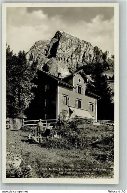 8753 Mollis Foto AK Pension Neumünster - 13307357
