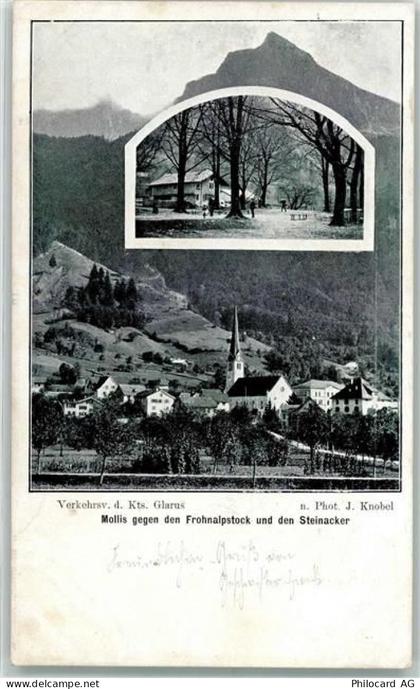 8753 Mollis - Mollis gegen Frohnalpstock Steinacker - 13128029