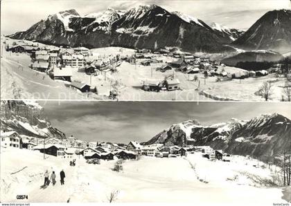 Schwaendi Schwanden Panorama Blick gegen Schiltkette