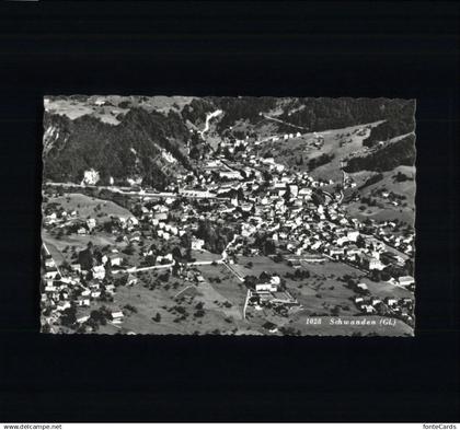 Schwanden GL Fliegeraufnahme