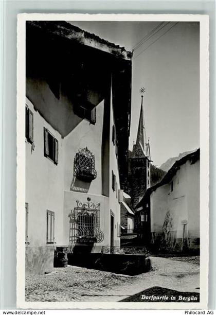 7482 Bergün Bravuogn - Dorfpartie in Bergün - 10196195