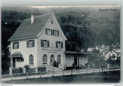 7408 Cazis Foto AK Handlung Konsum - 13673441