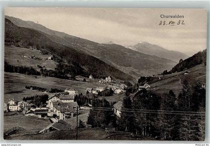 7075 Churwalden 1932 Foto AK - 38211573
