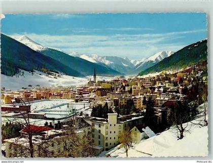 7260 Davos Dorf 1965 - Blick auf Davos und Tinzenhorn - 10389797