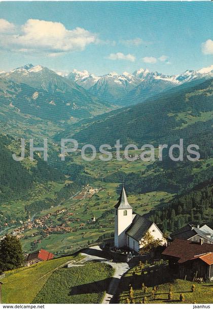 Furna 1631 m - Prattigau - Jenaz - Fideris - Silvrettagruppe - Switzerland - unused