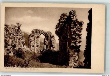 7214 Grüsch Seewis Gebrauchsspuren Ruine Solavers Serie XXI. Burgen in A... - 39693995