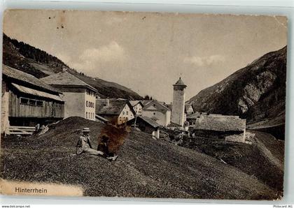 7438 Hinterrhein 1917 Gebrauchsspuren - 39701006