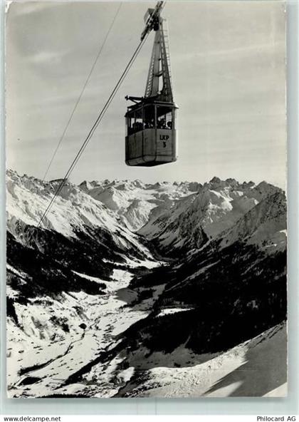 7250 Klosters - Luftseilbahn Klosters Gotschnagrat Silvrettagruppe - 10396002